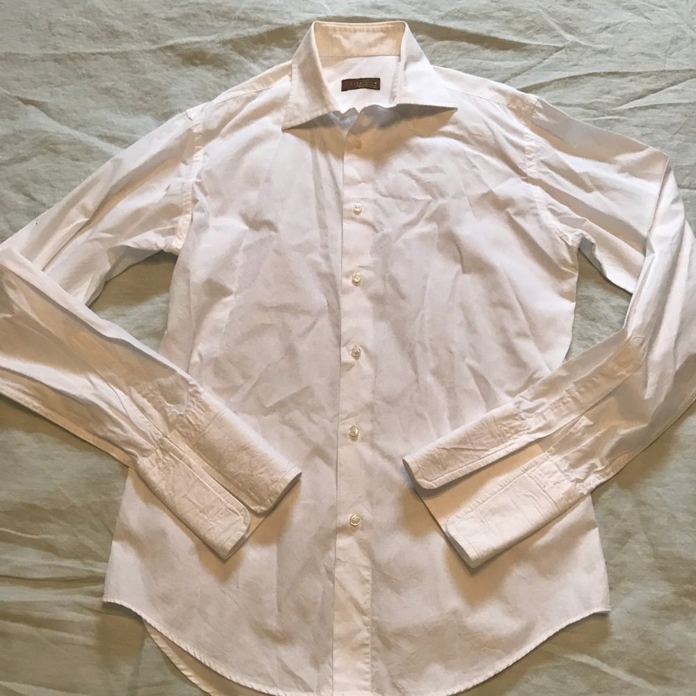 Zara French Cuff Dress Shirt- excellent condition